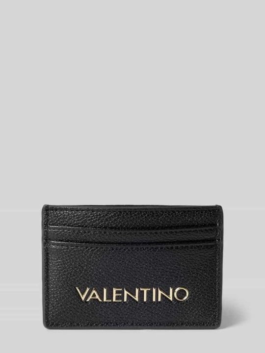 Zdjęcie produktu Etui na karty z detalem z logo model 'RYTA RE' VALENTINO BAGS Czarny