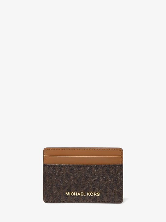 Zdjęcie produktu Etui na karty z logo Michael Kors BRĄZOWY (Brązowy)
