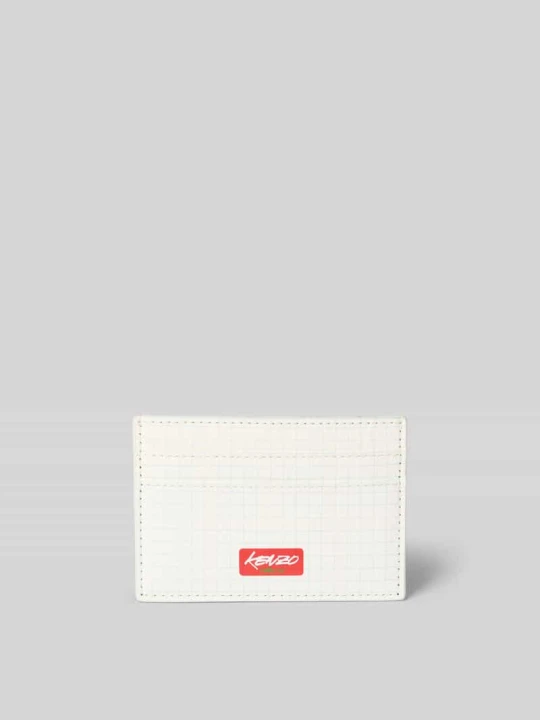 Zdjęcie produktu Etui na karty z nadrukiem z logo Kenzo Biały