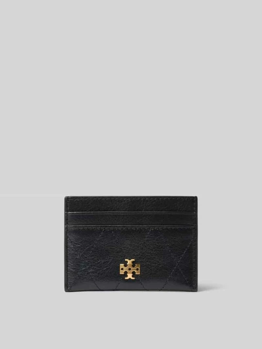Zdjęcie produktu Etui na karty z naturalnej skóry Tory Burch Czarny