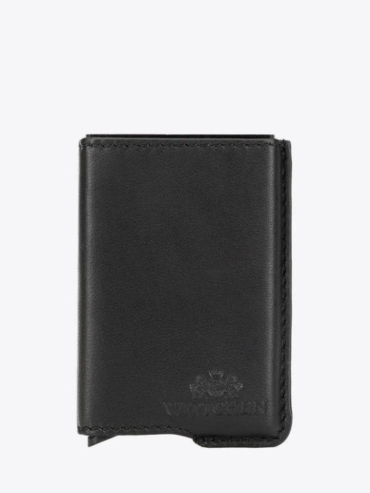 Zdjęcie produktu Etui na karty z wysuwanym mechanizmem czarne Wittchen