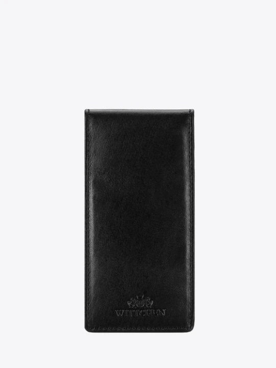 Zdjęcie produktu Etui na karty ze skóry naturalnej czarne Wittchen