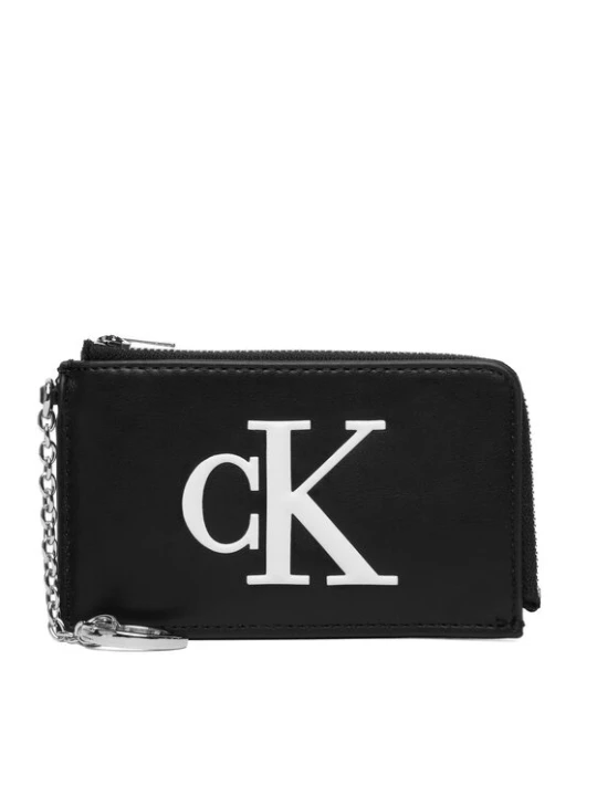 Zdjęcie produktu Etui na klucze Calvin Klein Bold Ck L Zip Cardcase LV04F1280G Czarny