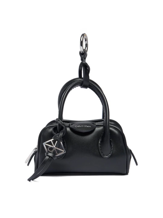 Zdjęcie produktu Etui na klucze Calvin Klein Emblem Trio Mini Bag Charm LV04F1315G Czarny