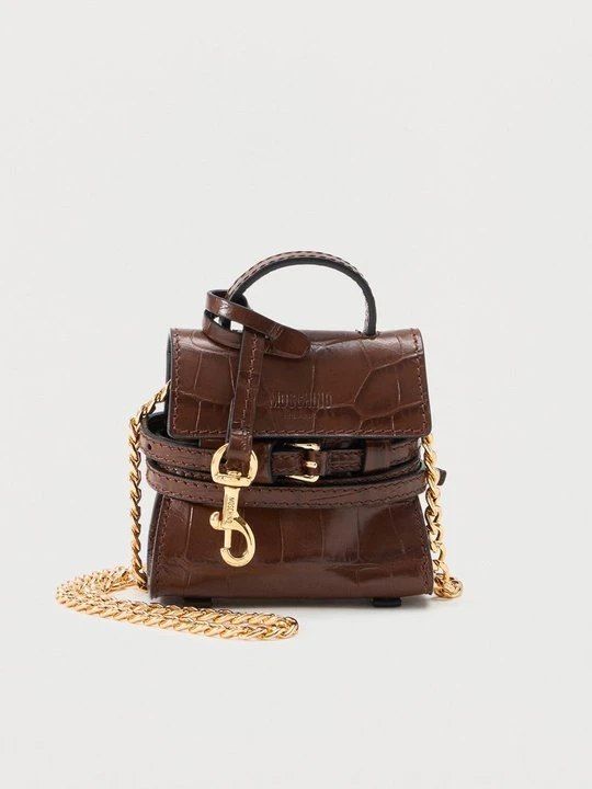 Zdjęcie produktu Etui na klucze MOSCHINO brązowy