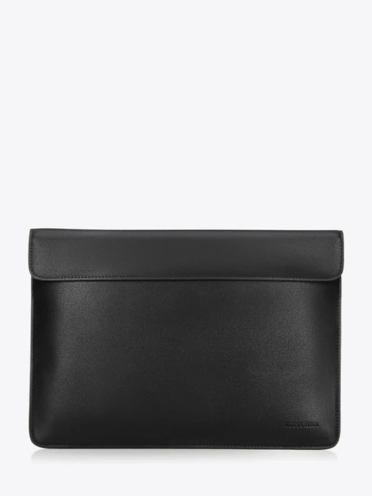 Zdjęcie produktu Etui na laptopa 13” z imitacji skóry czarne Wittchen