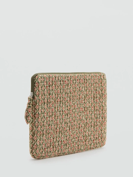 Zdjęcie produktu Etui na laptopa z nadrukiem zielony - Teen - Rozmiar uniwersalny - MANGO TEEN