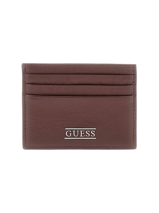 Zdjęcie produktu Etui na wizytówki Guess brązowy
