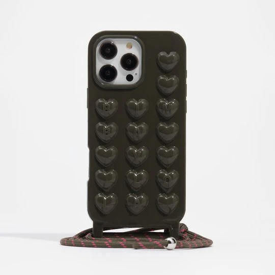 Zdjęcie produktu Etui silikon iPhone 15 PRO błyszczące ciemnozielona BIMBA Y LOLA DARK GREEN