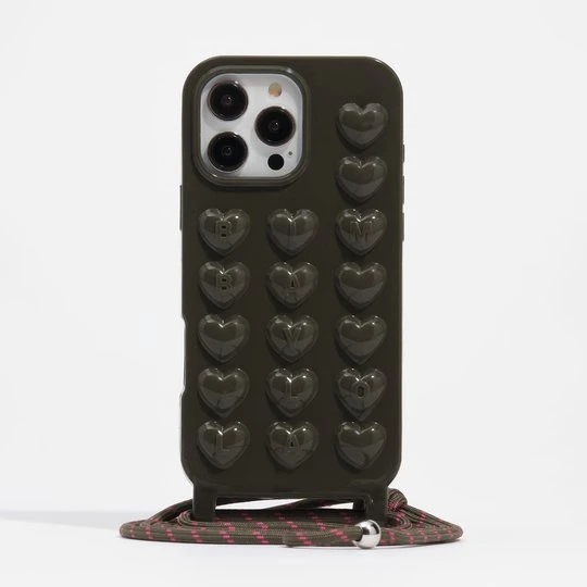 Zdjęcie produktu Etui silikon iPhone 15 PRO MAX błyszczące ciemnozielona BIMBA Y LOLA DARK GREEN