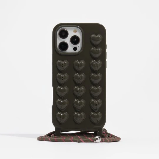 Zdjęcie produktu Etui silikon iPhone 17 PRO MAX błyszczące ciemnozielona BIMBA Y LOLA DARK GREEN