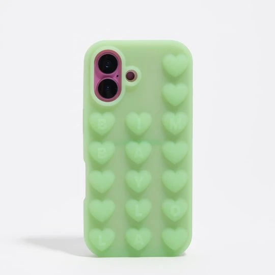 Zdjęcie produktu Etui silikon iPhone 17 zielone BIMBA Y LOLA