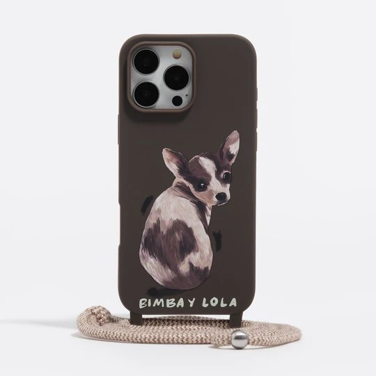 Zdjęcie produktu Etui twarde iPhone 16 PRO MAX chihuahua czekoladowe BIMBA Y LOLA CHOCOLATE