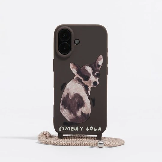 Zdjęcie produktu Etui twarde iPhone 17 chihuahua czekoladowe BIMBA Y LOLA CHOCOLATE