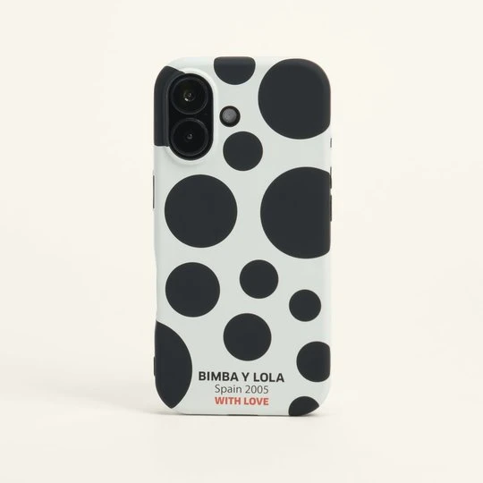 Zdjęcie produktu Etui twarde iPhone 17 dots BIMBA Y LOLA IVORY