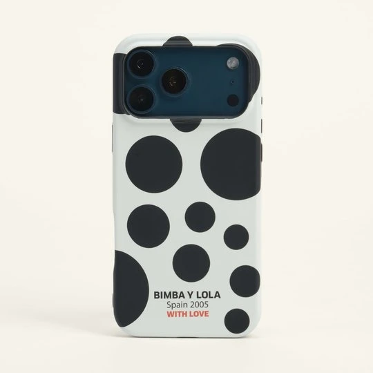 Zdjęcie produktu Etui twarde iPhone 17 Pro dots BIMBA Y LOLA IVORY