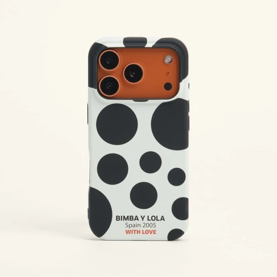 Zdjęcie produktu Etui twarde iPhone 17 Pro Max dots BIMBA Y LOLA IVORY