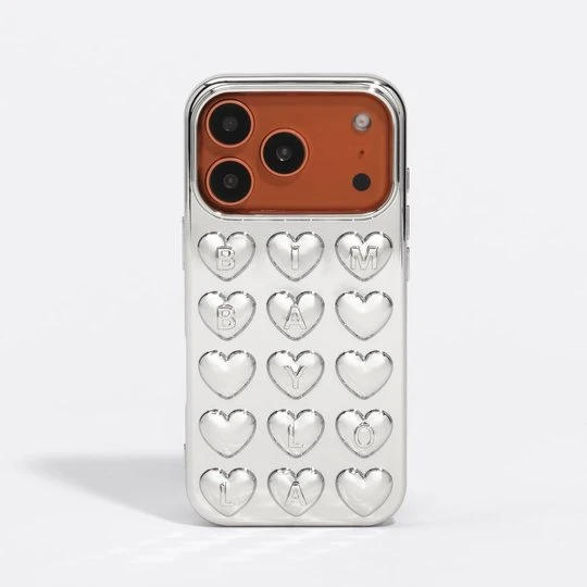 Zdjęcie produktu Etui twarde iPhone 17 Pro Max srebrne BIMBA Y LOLA