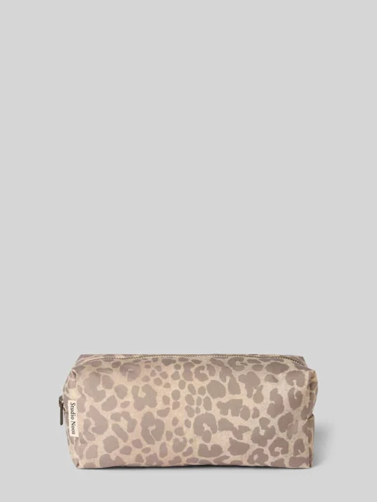 Zdjęcie produktu Etui z nadrukiem zwierzęcym allover model 'Pouch' STUDIO NOOS Beżowy