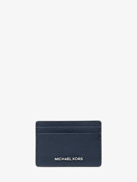 Zdjęcie produktu Etui ze skóry groszkowej Michael Kors GRANATOWY (Niebieski)