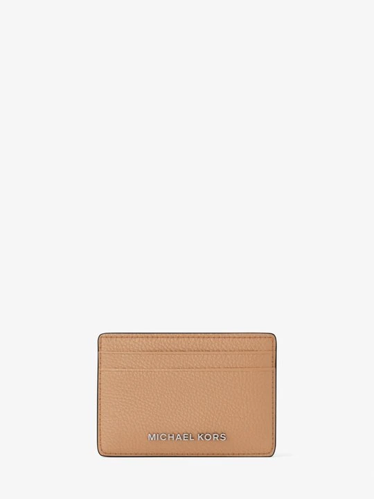 Zdjęcie produktu Etui ze skóry groszkowej Michael Kors ORZECHOWY (Brązowy)