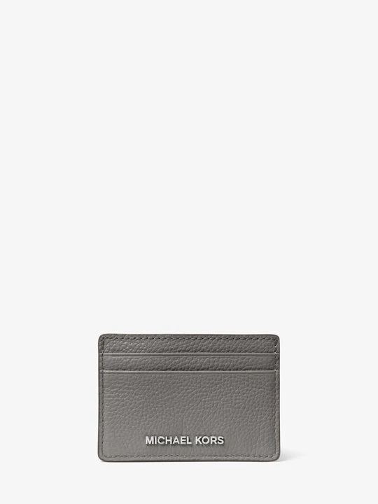 Zdjęcie produktu Etui ze skóry groszkowej Michael Kors SZARY WRZOS (Brązowy)
