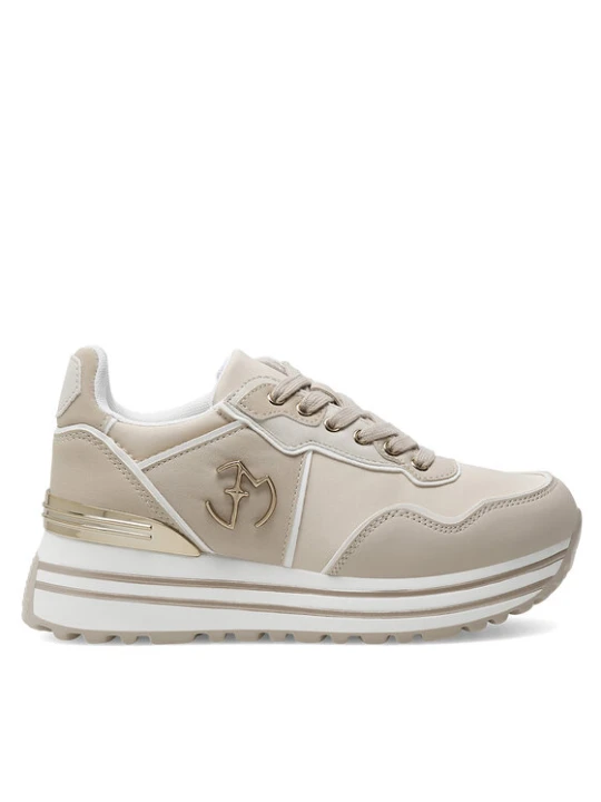 Zdjęcie produktu Eva Minge Sneakersy WYL3795-3 Beżowy