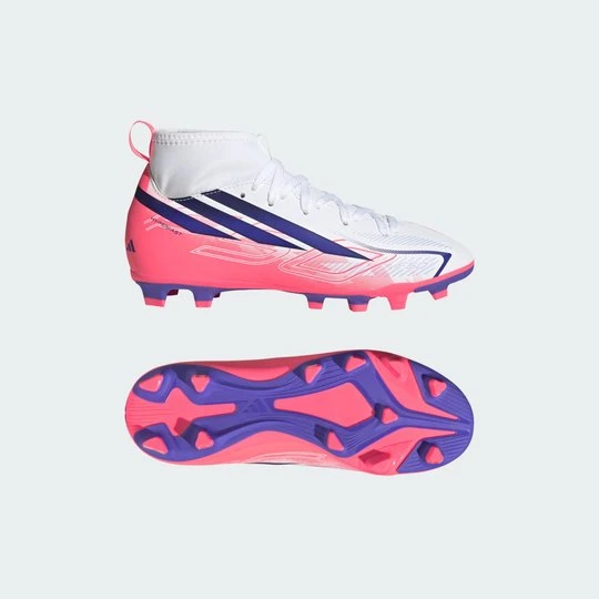 Zdjęcie produktu Buty piłkarskie na twardą nawierzchnię / nawierzchnie mieszane (FG / MG) dla dzieci F50 Hyperfast Club Mid Adidas