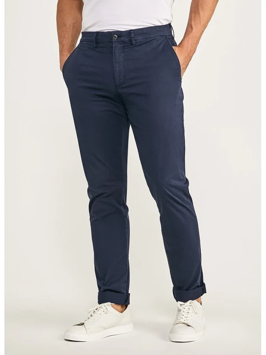 Zdjęcie produktu Façonnable Spodnie chino w kolorze granatowym rozmiar: 52