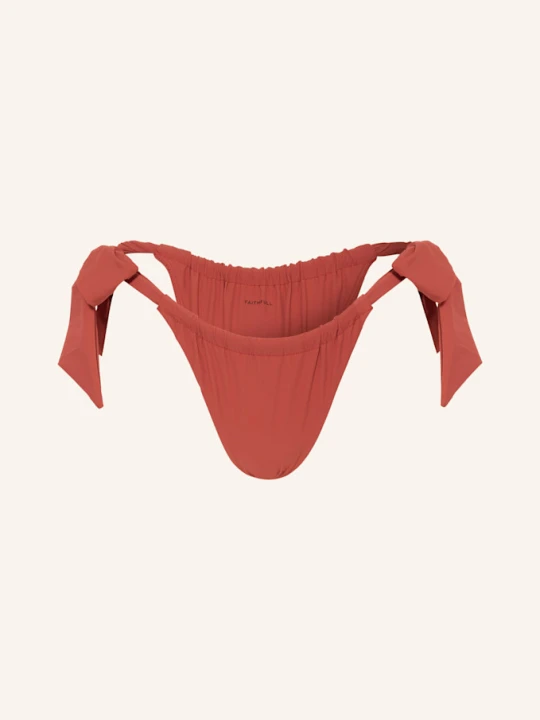 Zdjęcie produktu Faithfull The Brand Dół Od Bikini Brazylijskiego Costa rot JASNOCZERWONY