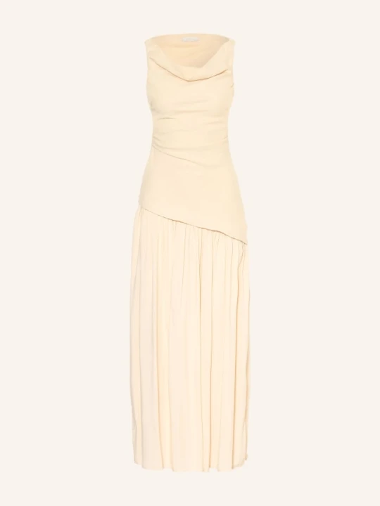 Zdjęcie produktu Faithfull The Brand Sukienka Roma Z Jednym Ramiączkiem, Wykonana Z Mieszanki Materiałów Z Dodatkiem Lnu beige
