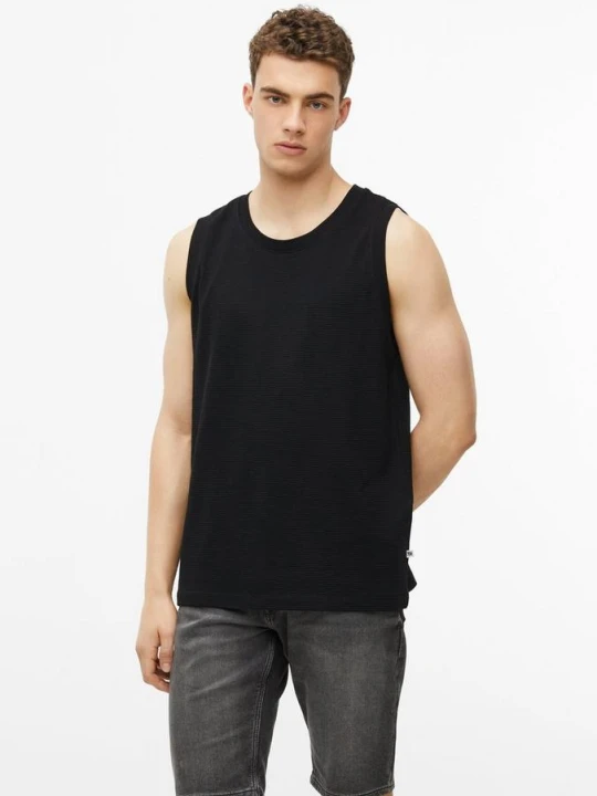 Zdjęcie produktu Fakturowany tank top s.Oliver czarny