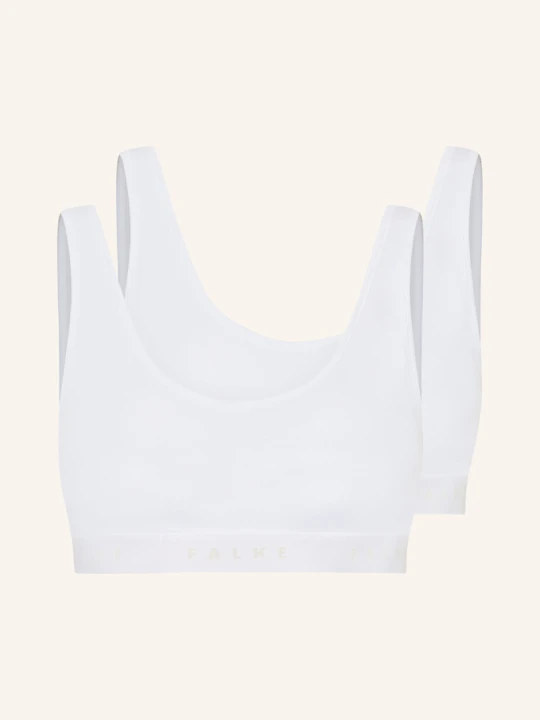 Zdjęcie produktu Falke Biustonosze Bustier Daily Comfort, 2 Szt. weiss BIAŁY