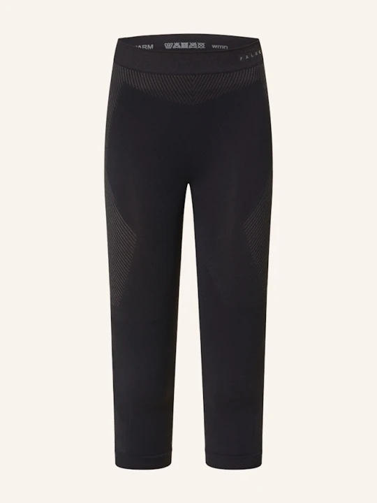 Zdjęcie produktu Falke Getry Funkcyjne Warm Ze Skróconymi Nogawkami schwarz CZARNY