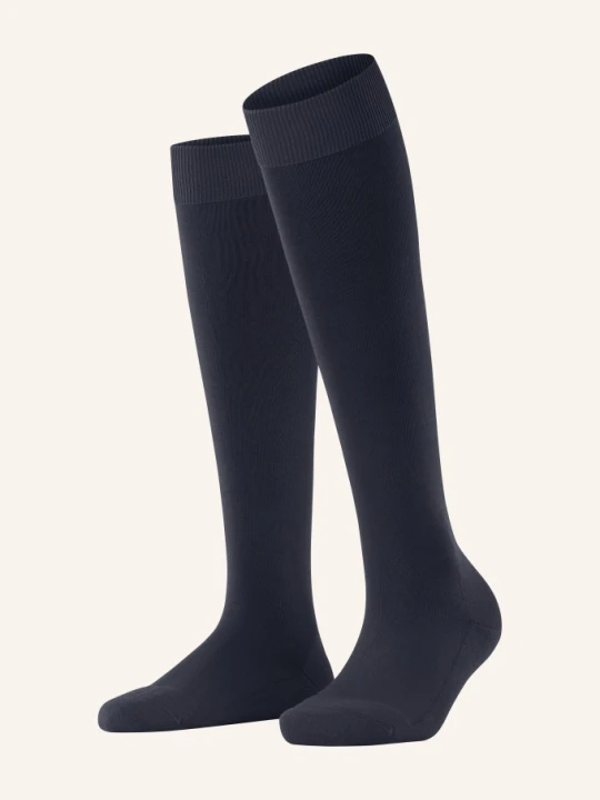 Zdjęcie produktu Falke Podkolanówki Climawool blau 6370 DARK NAVY