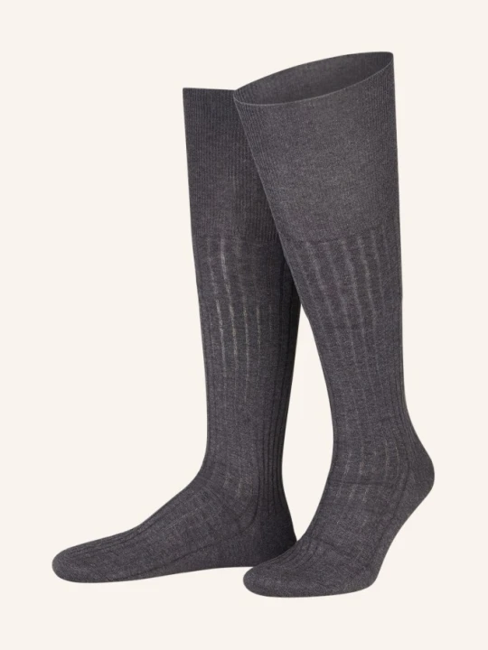 Zdjęcie produktu Falke Podkolanówki Luxury No.13 grau 3095 ANTHRACITE MEL.