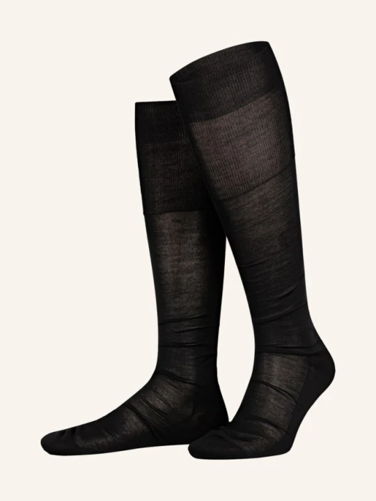Zdjęcie produktu Falke Podkolanówki Luxury No. 4 Z Jedwabiu schwarz 3000 BLACK