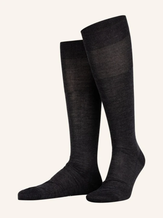Zdjęcie produktu Falke Podkolanówki Luxury No. 6 grau 3080 ANTHRA.MEL
