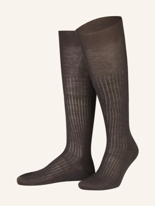 Zdjęcie produktu Falke Podkolanówki Luxury No. 7 braun 5930 BROWN