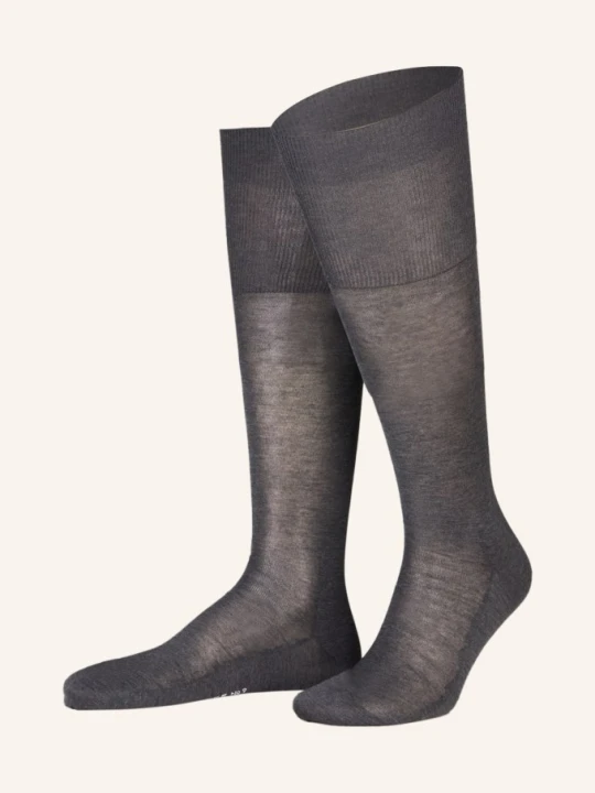 Zdjęcie produktu Falke Podkolanówki Luxury No. 9 grau 3190 ANTHRACITE MEL.