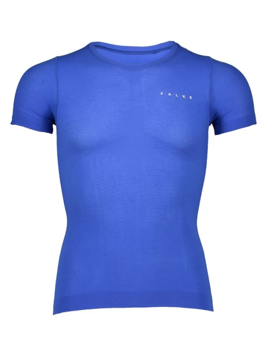 Zdjęcie produktu Falke Podkoszulek funkcyjny "Maglietta" w kolorze niebieskim rozmiar: XL