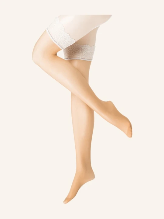 Zdjęcie produktu Falke Pończochy Samonośne Matt Deluxe beige