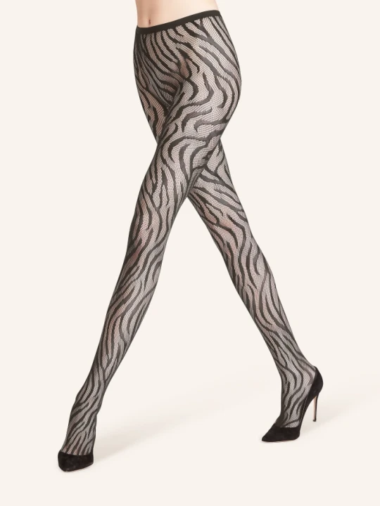 Zdjęcie produktu Falke Rajstopy Cienkie Zebra braun 5179 BRENDA
