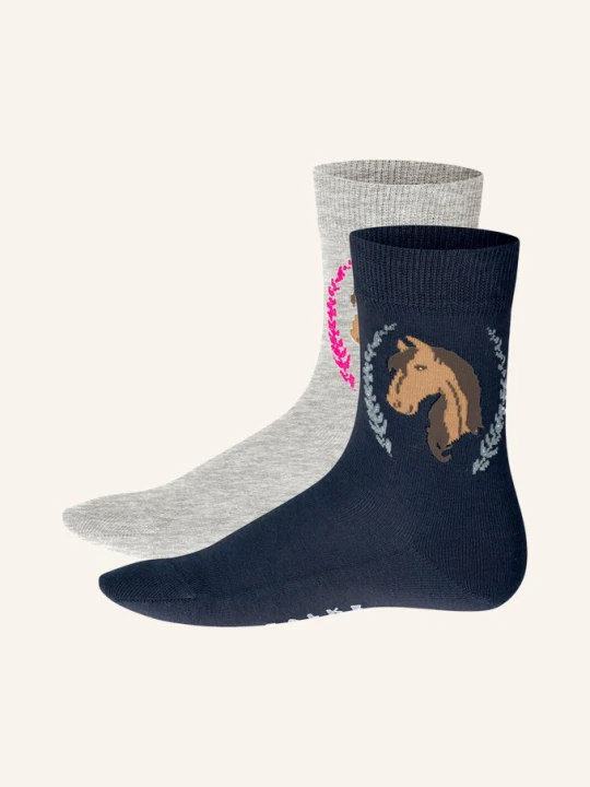 Zdjęcie produktu Falke Skarpety, 2 Pary Horse grau 0010 SORTIMENT