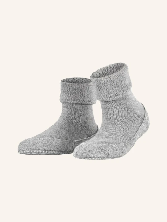 Zdjęcie produktu Falke Skarpety Antypoślizgowe Cosyshoe Z Wełny Merino silber 3400 LIGHT GREY