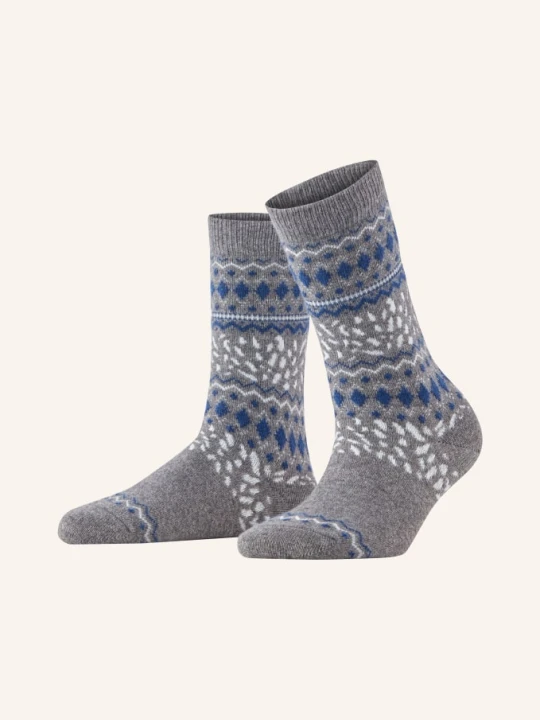 Zdjęcie produktu Falke Skarpety Cosy Wool grau 3390 LIGHT GREYMEL.