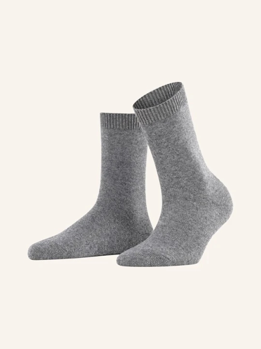 Zdjęcie produktu Falke Skarpety Cosy Wool Z Dodatkiem Wełny Merino grau 3390 LIGHT GREYMEL.