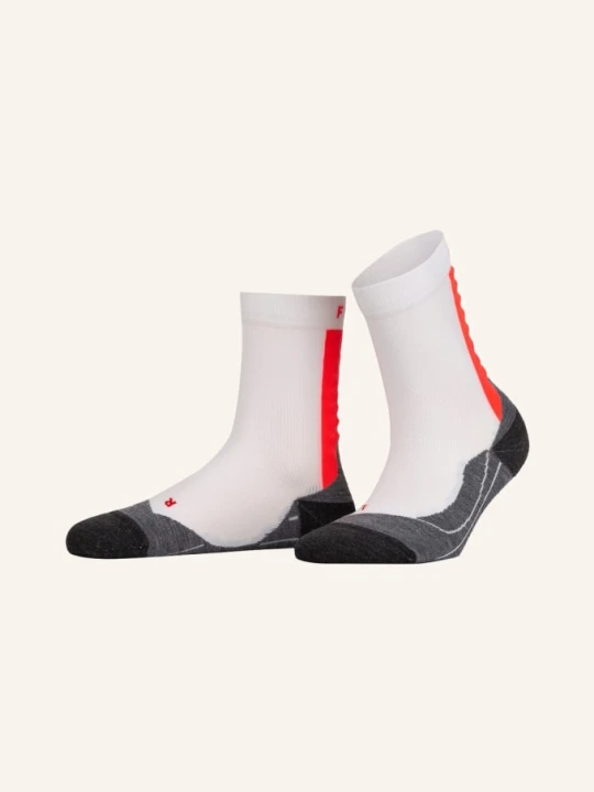Zdjęcie produktu Falke Skarpety Do Biegania Achilles weiss 2028 WHITE-NEON RED