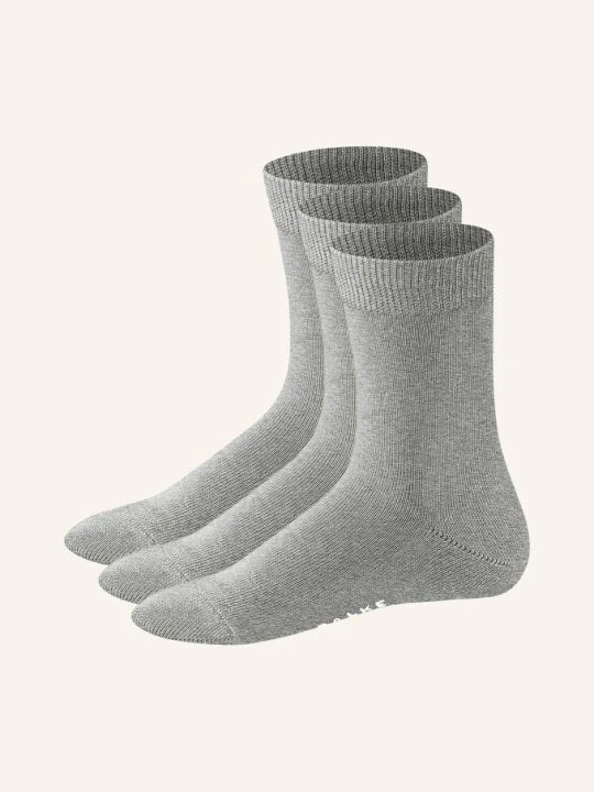 Zdjęcie produktu Falke Skarpety Family, 3 Pary grau 3400 LIGHT GREY