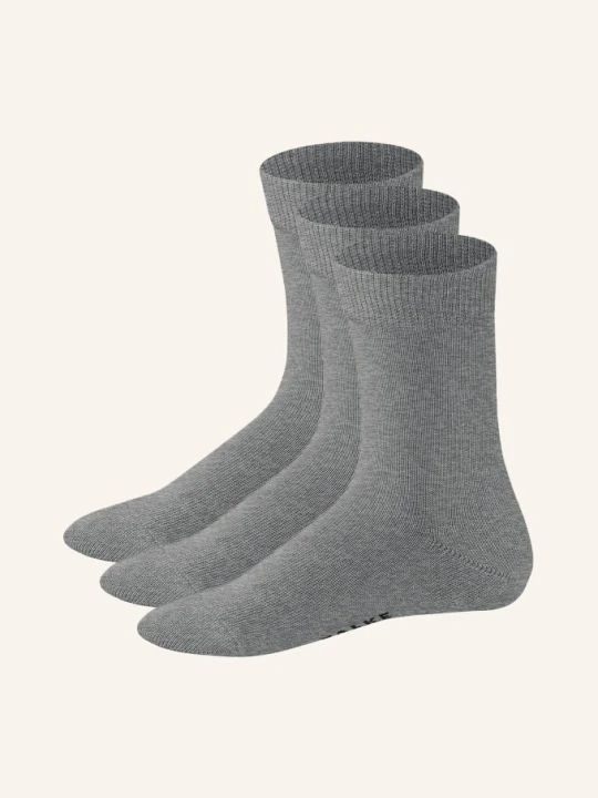 Zdjęcie produktu Falke Skarpety Family, 3 Pary grau 3390 LIGHT GREYMEL.